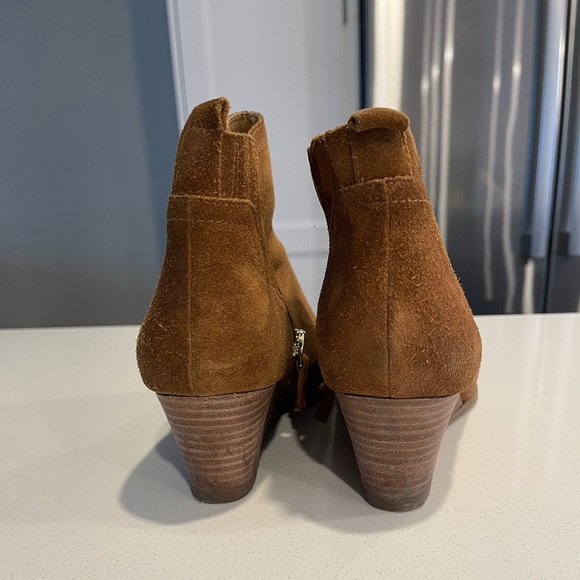 Franco Sarto Suede Ankle Booties - Picture 3 of 6
